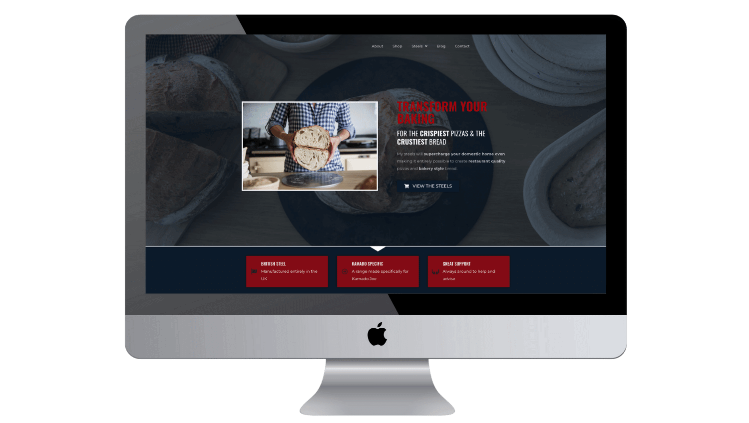 creative web design artisan baker